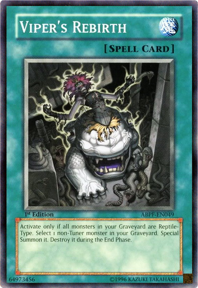 Viper's Rebirth [ABPF-EN049] Common | Jomio and Rueliete's Cards and Comics