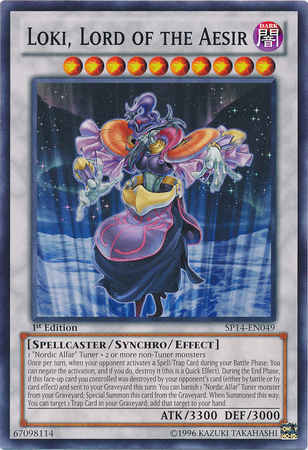 Loki, Lord of the Aesir [SP14-EN049] Common | Jomio and Rueliete's Cards and Comics