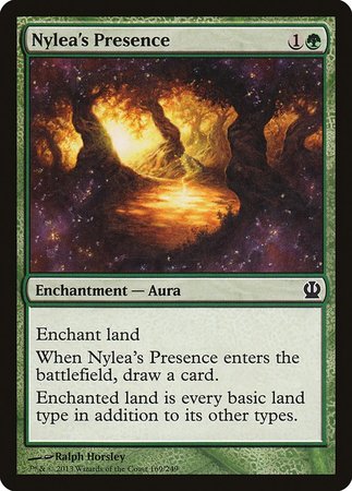 Nylea's Presence [Theros] | Jomio and Rueliete's Cards and Comics