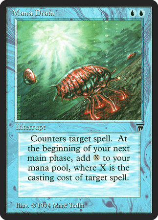 Mana Drain [Legends] | Jomio and Rueliete's Cards and Comics