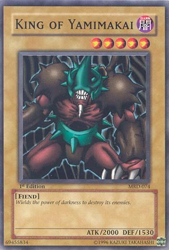King of Yamimakai [MRD-074] Common | Jomio and Rueliete's Cards and Comics