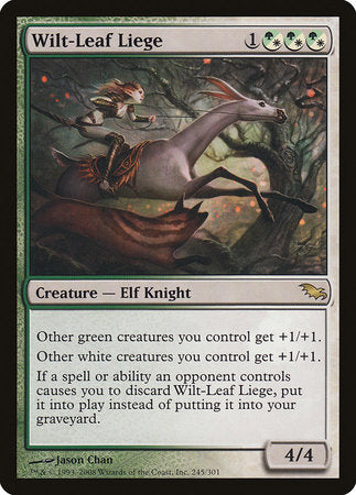 Wilt-Leaf Liege [Shadowmoor] | Jomio and Rueliete's Cards and Comics