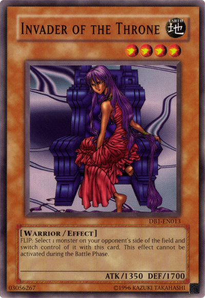 Invader of the Throne [DB1-EN013] Common | Jomio and Rueliete's Cards and Comics