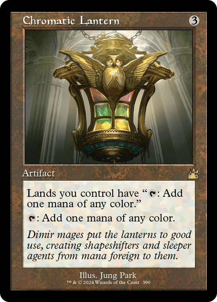 Chromatic Lantern (Retro Frame) [Ravnica Remastered] | Jomio and Rueliete's Cards and Comics