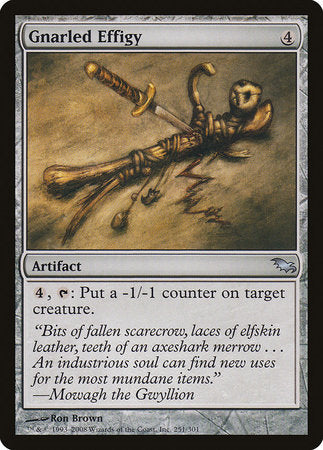 Gnarled Effigy [Shadowmoor] | Jomio and Rueliete's Cards and Comics