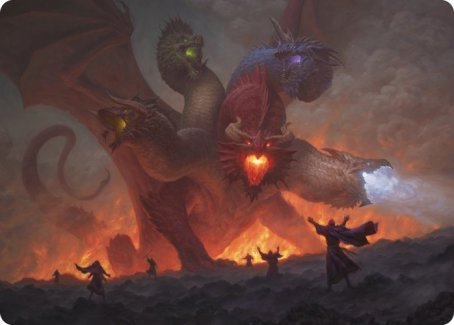 Tiamat Art Card [Dungeons & Dragons: Adventures in the Forgotten Realms Art Series] | Jomio and Rueliete's Cards and Comics