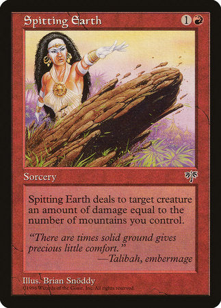 Spitting Earth [Mirage] | Jomio and Rueliete's Cards and Comics