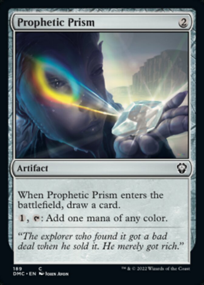 Prophetic Prism [Dominaria United Commander] | Jomio and Rueliete's Cards and Comics