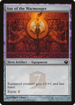 Axe of the Warmonger [Journey into Nyx Hero's Path] | Jomio and Rueliete's Cards and Comics