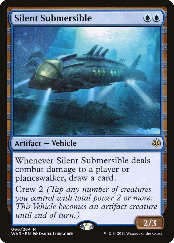 Silent Submersible [War of the Spark] | Jomio and Rueliete's Cards and Comics