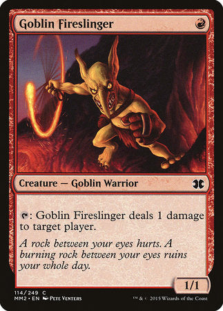 Goblin Fireslinger [Modern Masters 2015] | Jomio and Rueliete's Cards and Comics