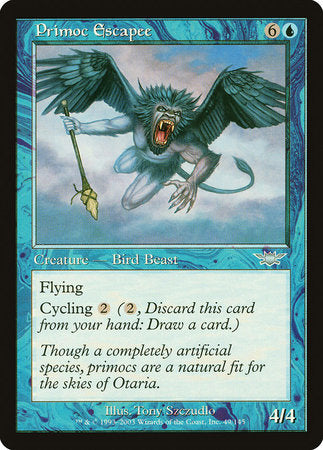 Primoc Escapee [Legions] | Jomio and Rueliete's Cards and Comics