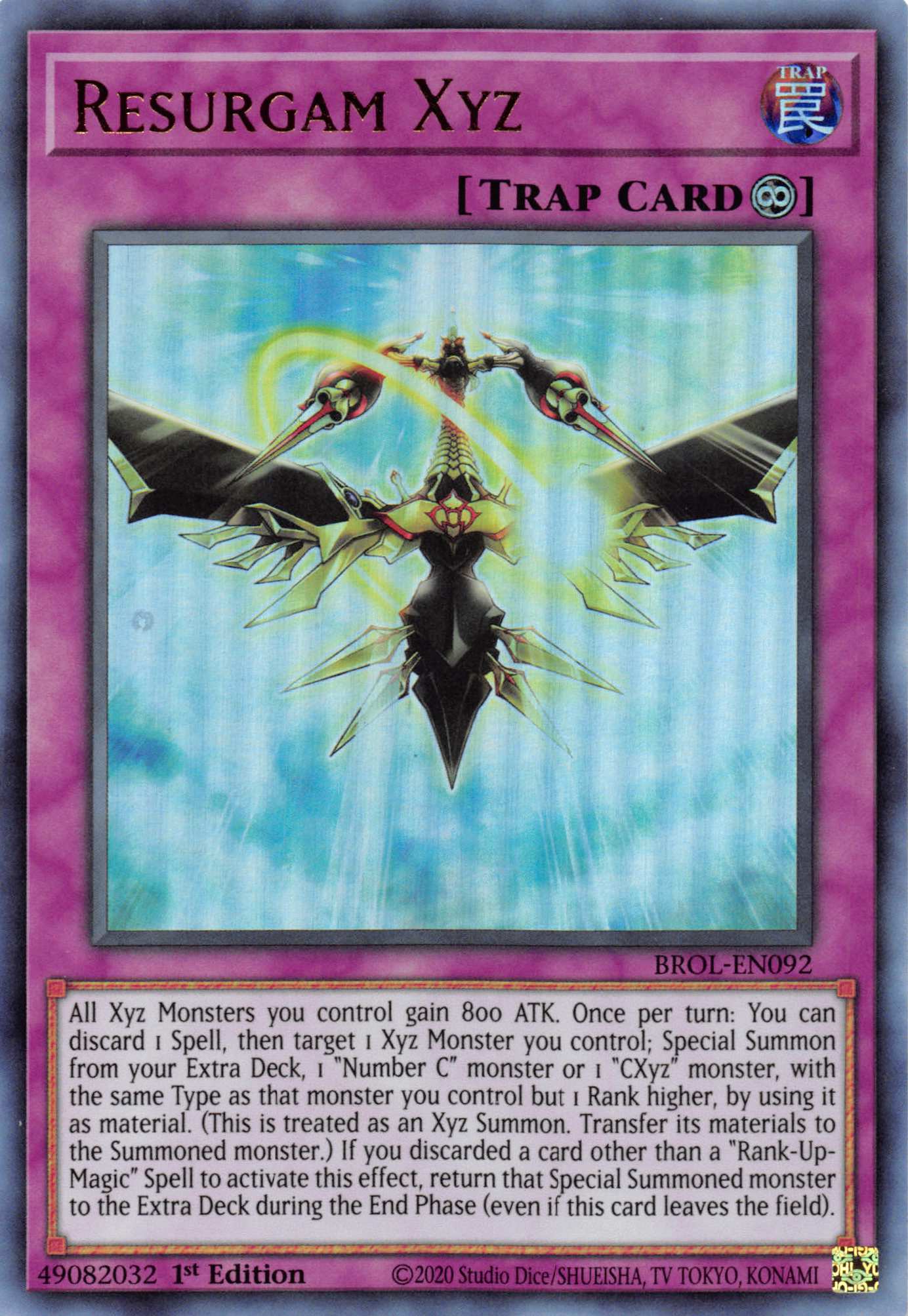 Resurgam Xyz [BROL-EN092] Ultra Rare | Jomio and Rueliete's Cards and Comics