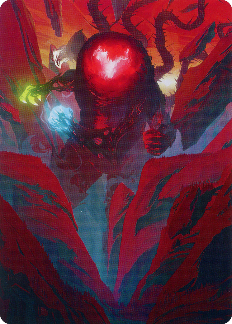 Omnath, Locus of All Art Card (62) [March of the Machine Art Series] | Jomio and Rueliete's Cards and Comics