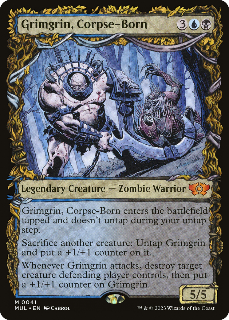 Grimgrin, Corpse-Born [Multiverse Legends] | Jomio and Rueliete's Cards and Comics