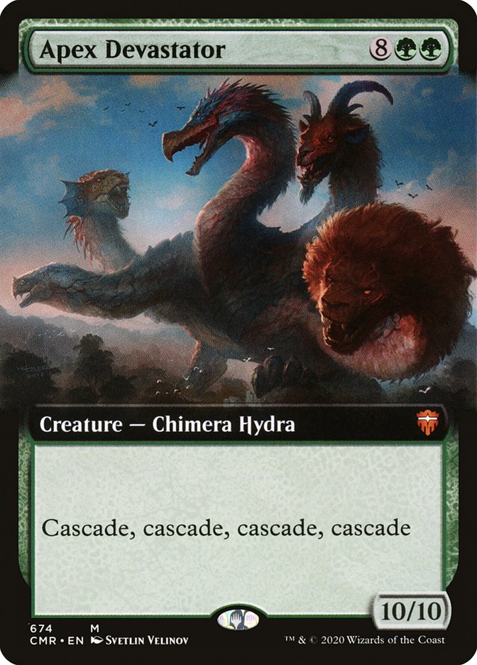 Apex Devastator (Extended Art) [Commander Legends] | Jomio and Rueliete's Cards and Comics