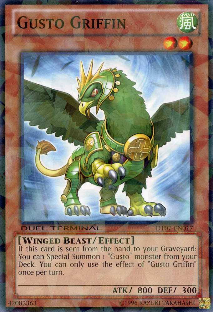 Gusto Griffin [DT07-EN017] Common | Jomio and Rueliete's Cards and Comics