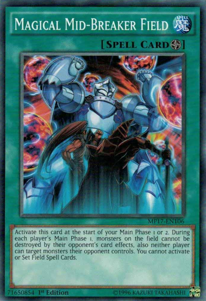 Magical Mid-Breaker Field [MP17-EN106] Common | Jomio and Rueliete's Cards and Comics
