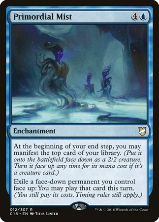 Primordial Mist [Commander 2018] | Jomio and Rueliete's Cards and Comics
