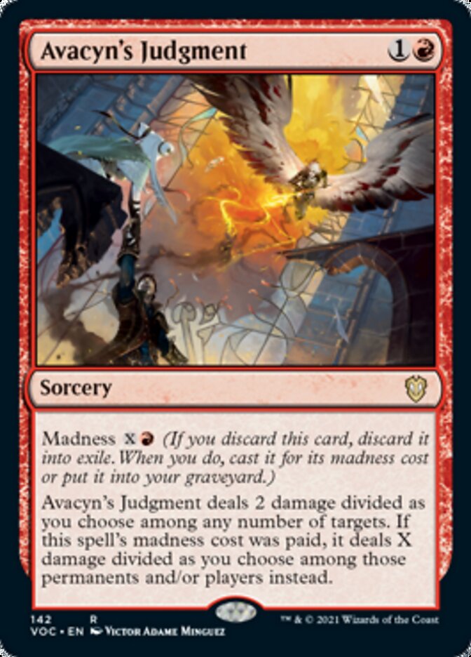 Avacyn's Judgment [Innistrad: Crimson Vow Commander] | Jomio and Rueliete's Cards and Comics