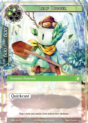 Leaf Digger (ADK-100) [Advent of the Demon King] | Jomio and Rueliete's Cards and Comics