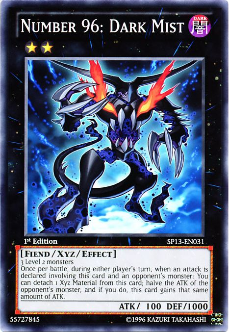 Number 96: Dark Mist [SP13-EN031] Common | Jomio and Rueliete's Cards and Comics