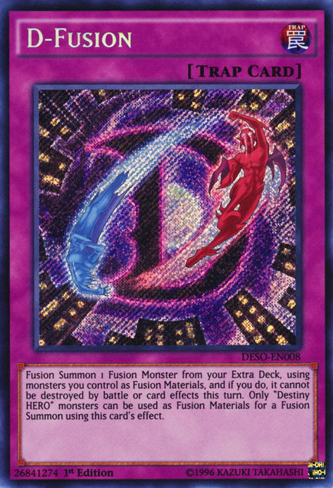 D-Fusion [DESO-EN008] Secret Rare | Jomio and Rueliete's Cards and Comics