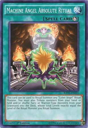 Machine Angel Absolute Ritual [RATE-EN055] Common | Jomio and Rueliete's Cards and Comics