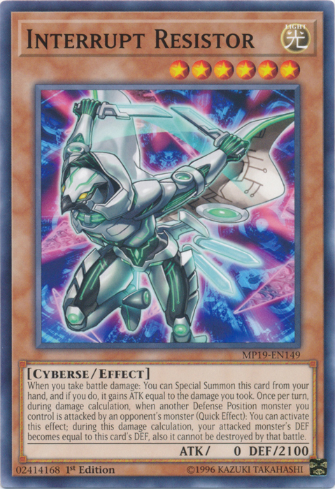 Interrupt Resistor [MP19-EN149] Common | Jomio and Rueliete's Cards and Comics