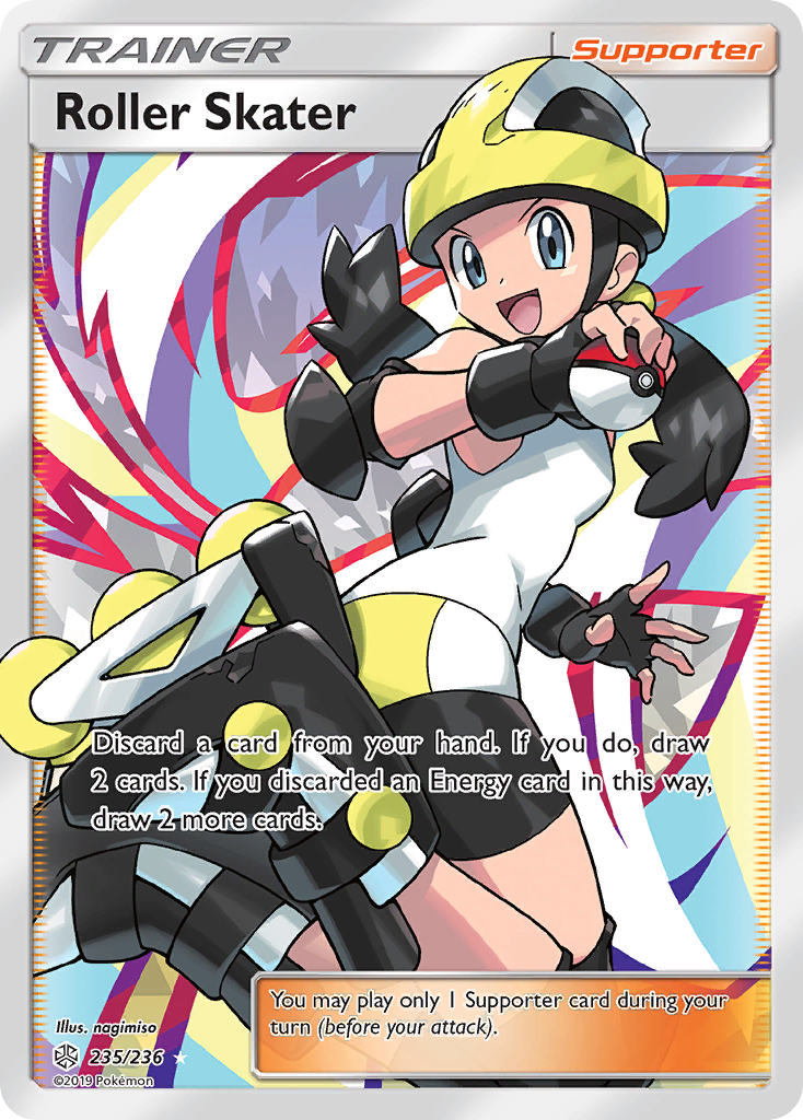 Roller Skater (235/236) [Sun & Moon: Cosmic Eclipse] | Jomio and Rueliete's Cards and Comics