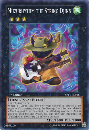 Muzurhythm the String Djinn [SP14-EN028] Starfoil Rare | Jomio and Rueliete's Cards and Comics