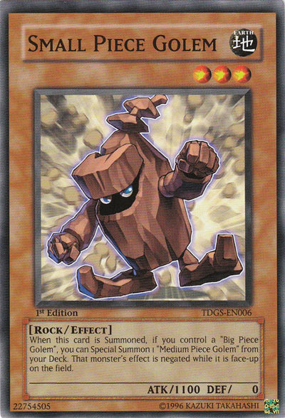 Small Piece Golem [TDGS-EN006] Common | Jomio and Rueliete's Cards and Comics