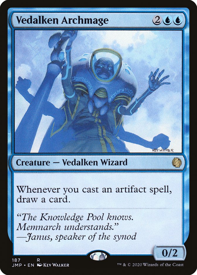 Vedalken Archmage [Jumpstart] | Jomio and Rueliete's Cards and Comics