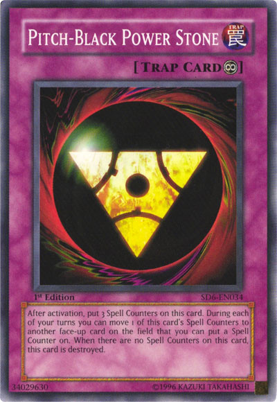 Pitch-Black Power Stone [SD6-EN034] Common | Jomio and Rueliete's Cards and Comics