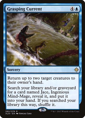 Grasping Current [Ixalan] | Jomio and Rueliete's Cards and Comics