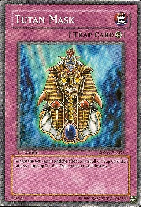 Tutan Mask [SDZW-EN035] Common | Jomio and Rueliete's Cards and Comics