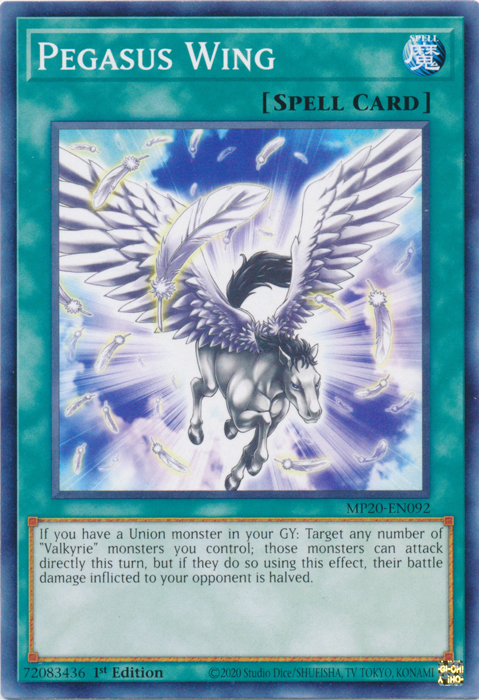 Pegasus Wing [MP20-EN092] Common | Jomio and Rueliete's Cards and Comics