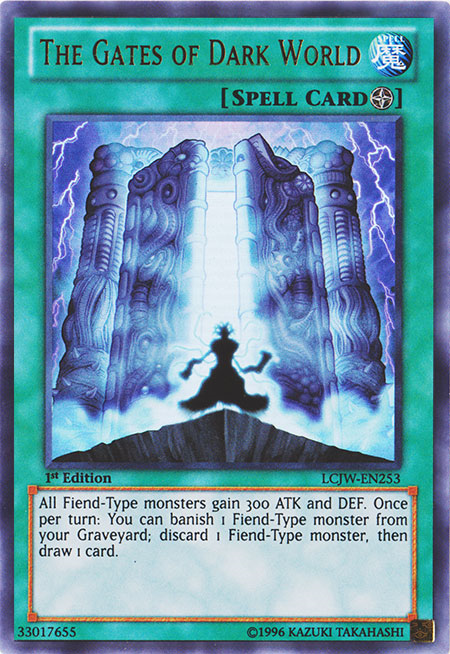 The Gates of Dark World [LCJW-EN253] Ultra Rare | Jomio and Rueliete's Cards and Comics