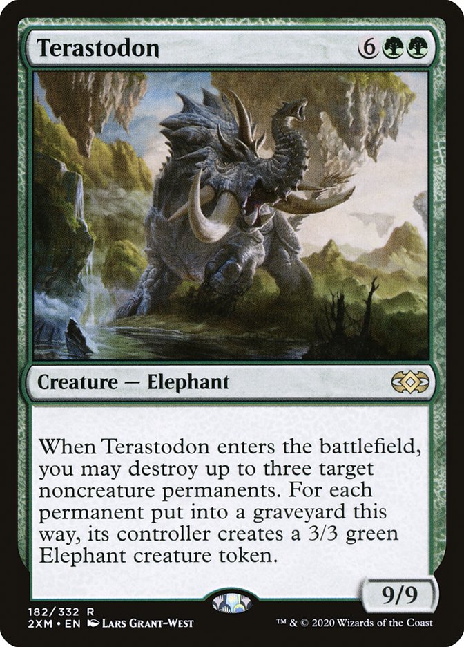 Terastodon [Double Masters] | Jomio and Rueliete's Cards and Comics