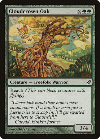 Cloudcrown Oak [Lorwyn] | Jomio and Rueliete's Cards and Comics