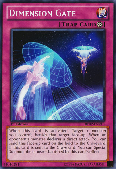 Dimension Gate [BP02-EN213] Mosaic Rare | Jomio and Rueliete's Cards and Comics