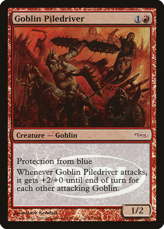 Goblin Piledriver [Judge Gift Cards 2008] | Jomio and Rueliete's Cards and Comics