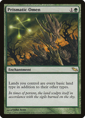 Prismatic Omen [Shadowmoor] | Jomio and Rueliete's Cards and Comics