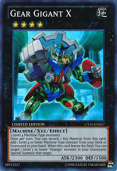 Gear Gigant X [CT10-EN017] Super Rare | Jomio and Rueliete's Cards and Comics