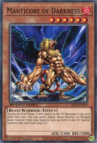 Manticore of Darkness [SBCB-EN049] Common | Jomio and Rueliete's Cards and Comics