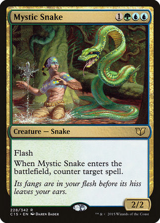 Mystic Snake [Commander 2015] | Jomio and Rueliete's Cards and Comics