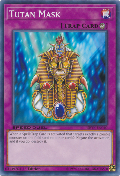 Tutan Mask [SBTK-EN040] Common | Jomio and Rueliete's Cards and Comics