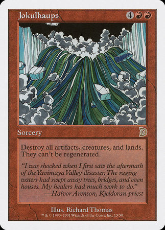 Jokulhaups [Deckmasters] | Jomio and Rueliete's Cards and Comics