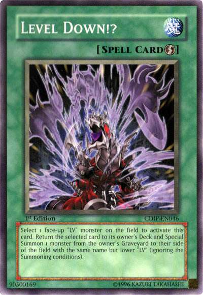 Level Down!? [CDIP-EN046] Common | Jomio and Rueliete's Cards and Comics