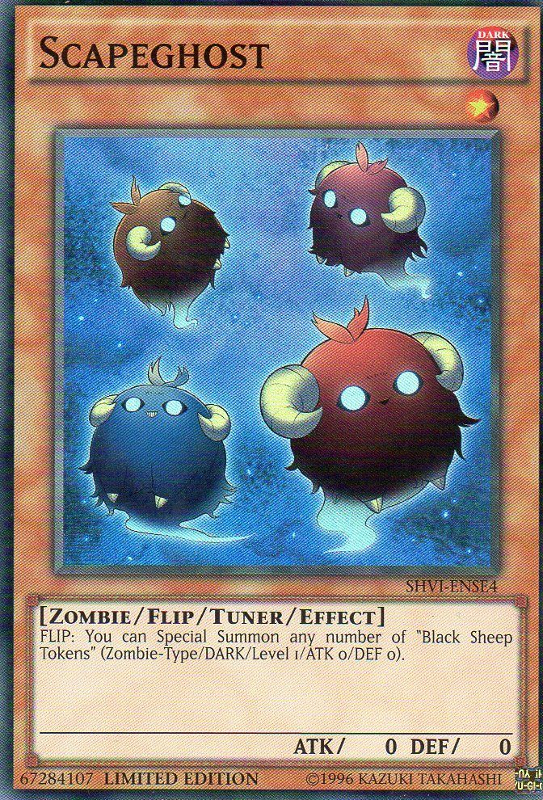 Scapeghost [SHVI-ENSE4] Super Rare | Jomio and Rueliete's Cards and Comics